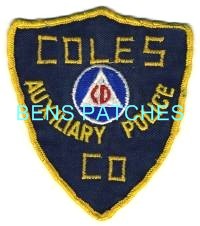 ILLINOIS,A,COLES COUNTY POLICE AUXILIARY CIVIL DEFENSE 1_wm